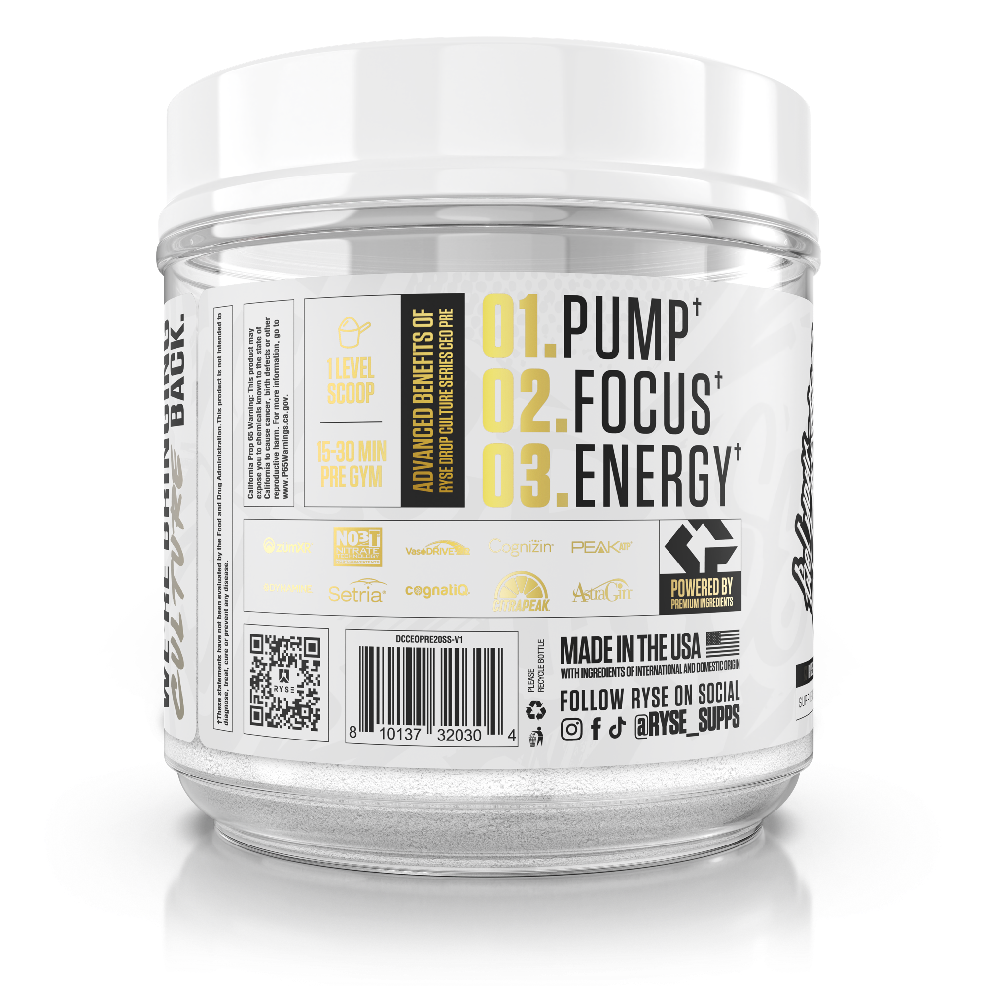 CEO Pre-Workout - Energy for Your Shaker